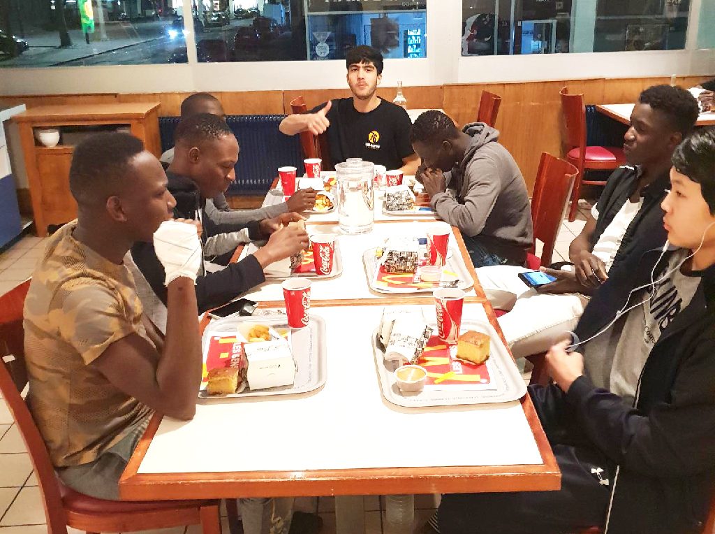 Soirée fast-food aux Gens de Mer Le Havre
