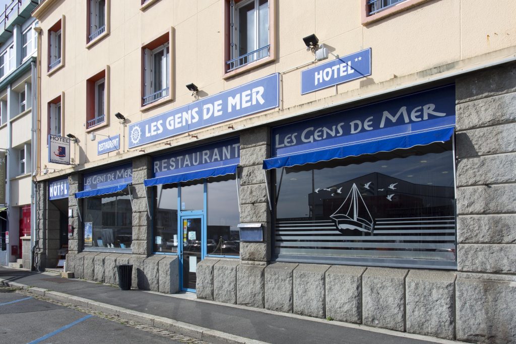 Devanture hôtel GDM Brest
