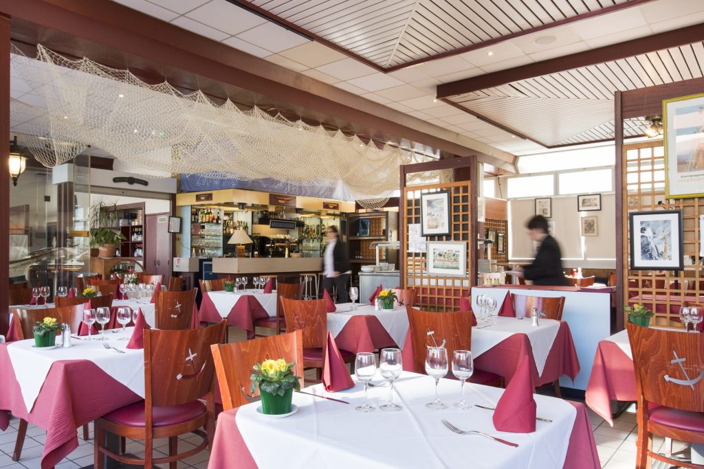 Salle du restaurant des GDM du Havre