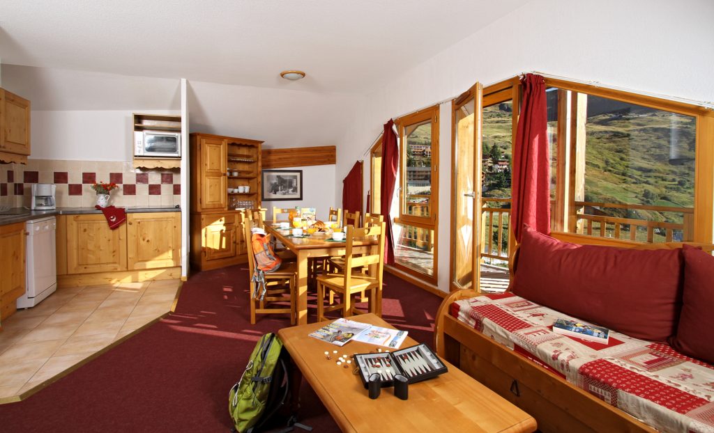 Salon - appartement Les Christalines