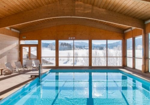 Résidence de montagne Les Clarines, Jura, Les Rousses, piscine chauffée