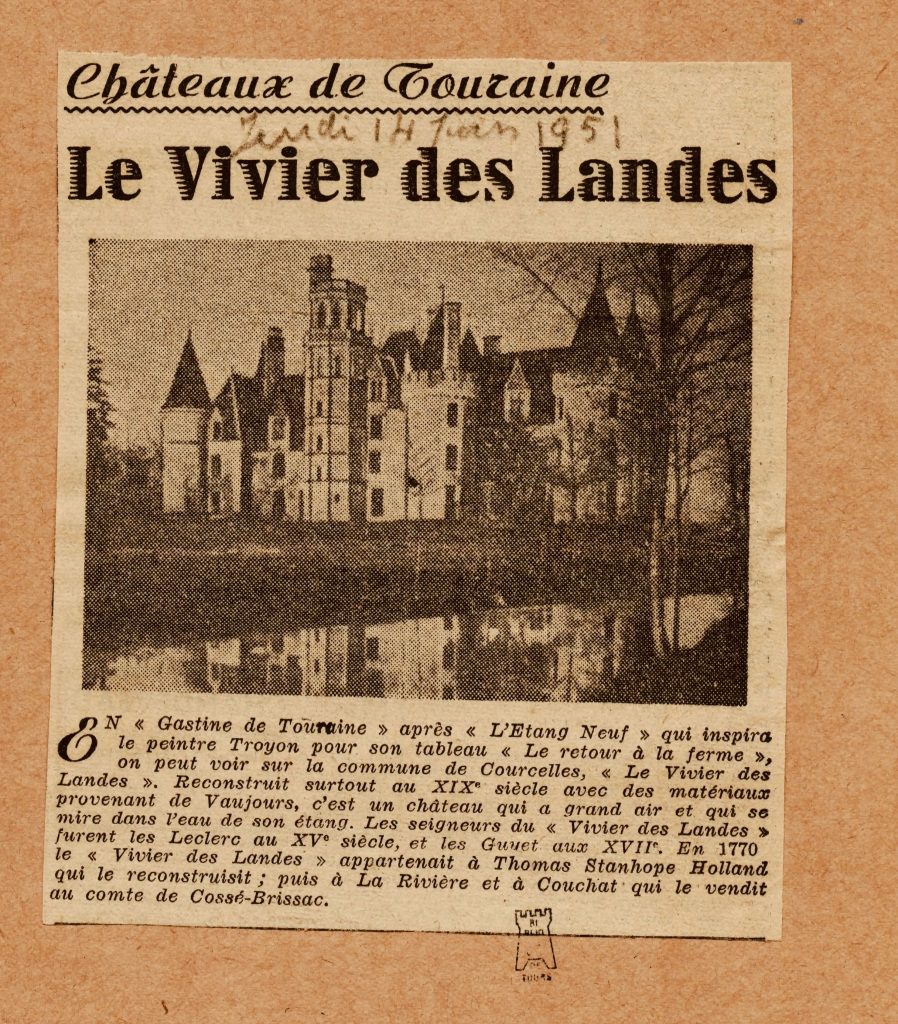 journal Château Golf des Sept Tours