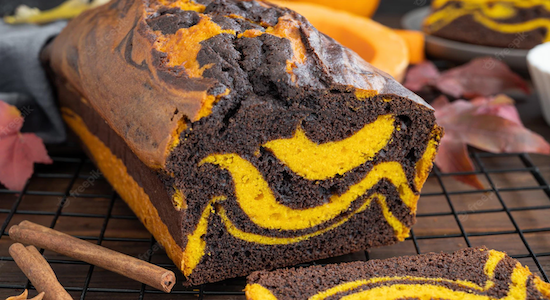 cake halloween chocolat potiron